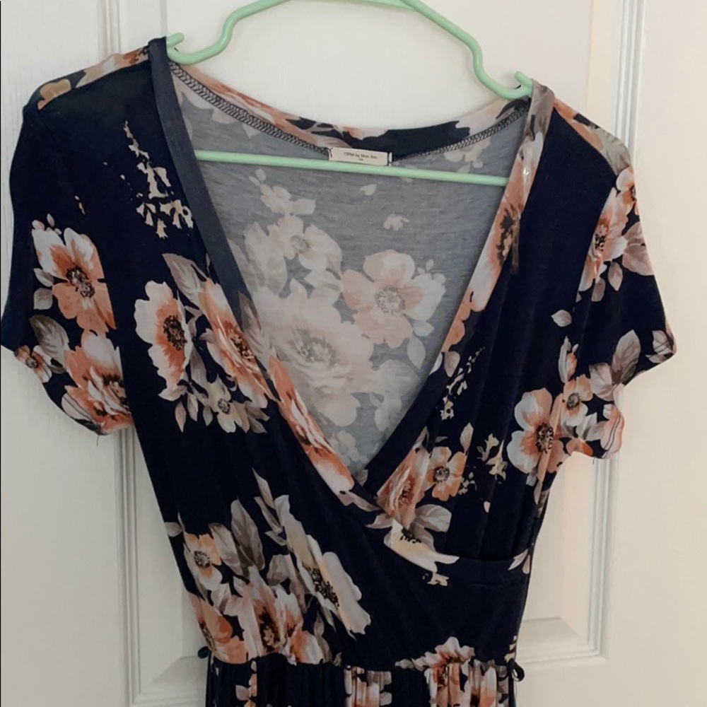 Floral maxi dress